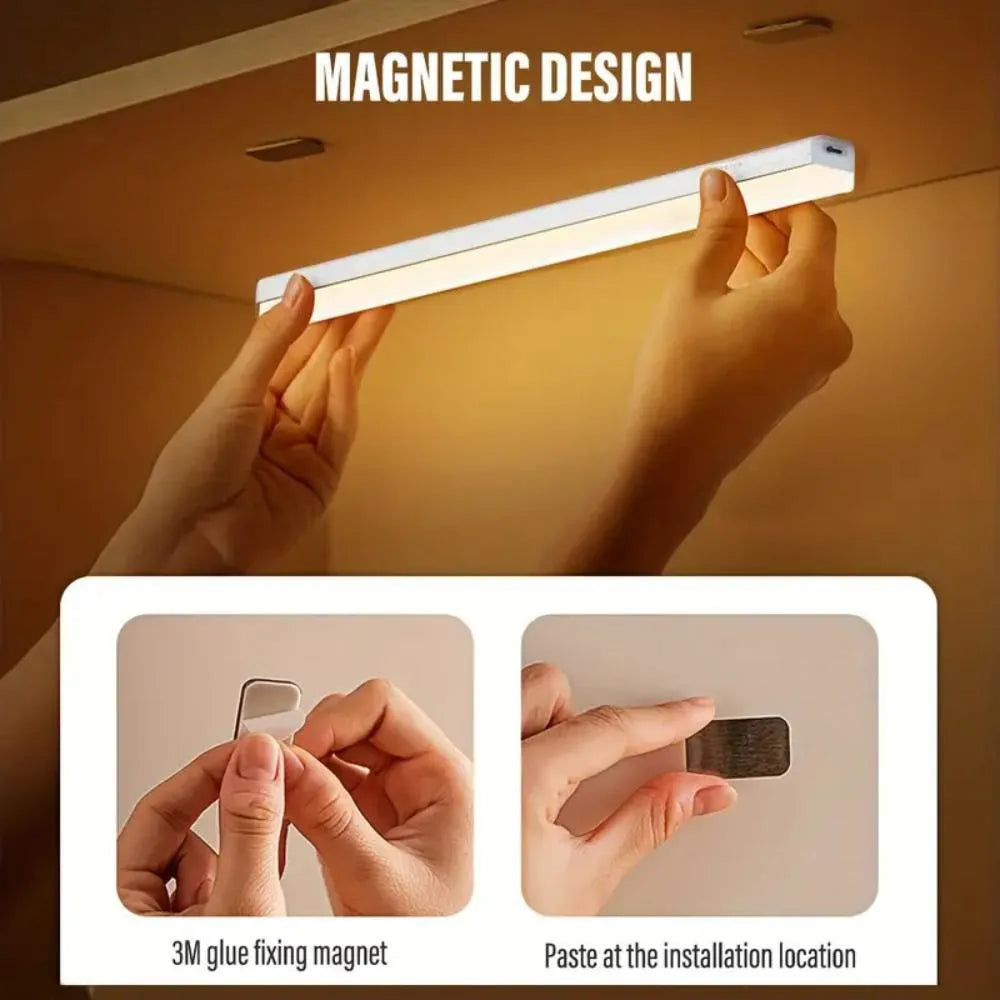 1pc Cabinet Light, Wireless Charging Motion Sensor LED