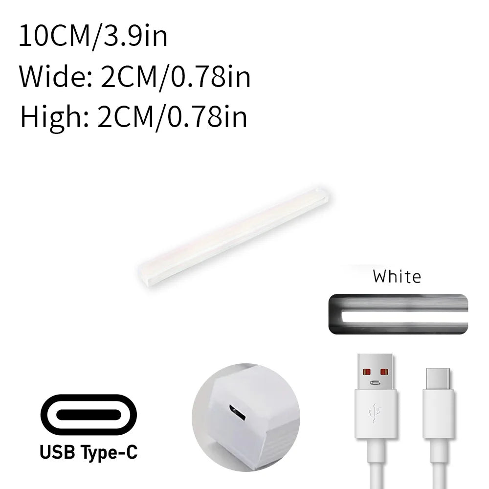 1pc Cabinet Light, Wireless Charging Motion Sensor LED