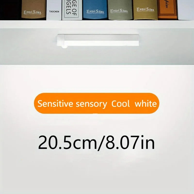 1pc Cabinet Light, Wireless Charging Motion Sensor LED