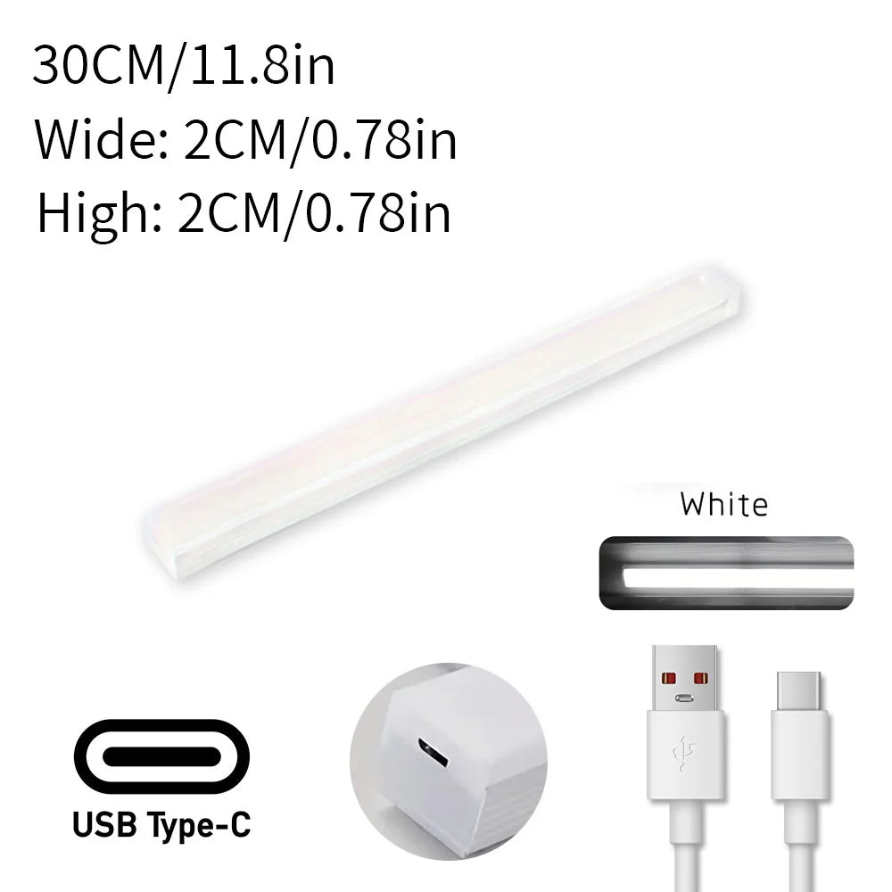 1pc Cabinet Light, Wireless Charging Motion Sensor LED